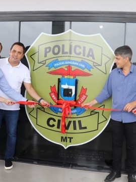 Inaugurado novo prédio da Delegacia de Polícia de Matupá