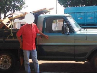 Feirante Colidense tem caminhonete roubada em estacionamento