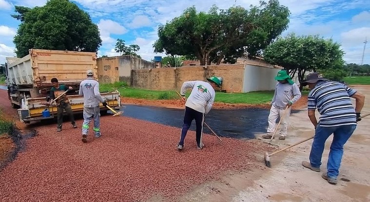 Drenagem e Pavimentação no Bairro Bela Vista