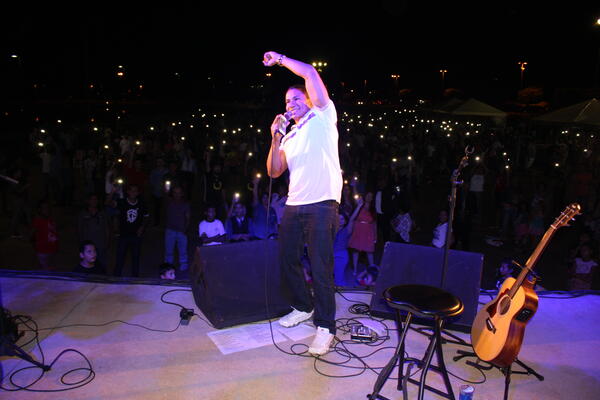 Noite Gospel coroada de fé e benção em Matupá