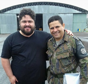 Cesa Menotti agradecer apoio dos militares da Base AÃ©rea do Cachimbo