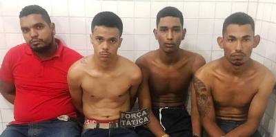 Criminosos de MT foram presos no Maranhão quando tentavam roubar banco