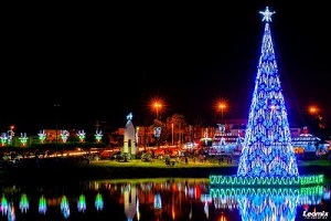 Natal Iluminado de Matupá leva público record no Complexo Turístico dos Lagos