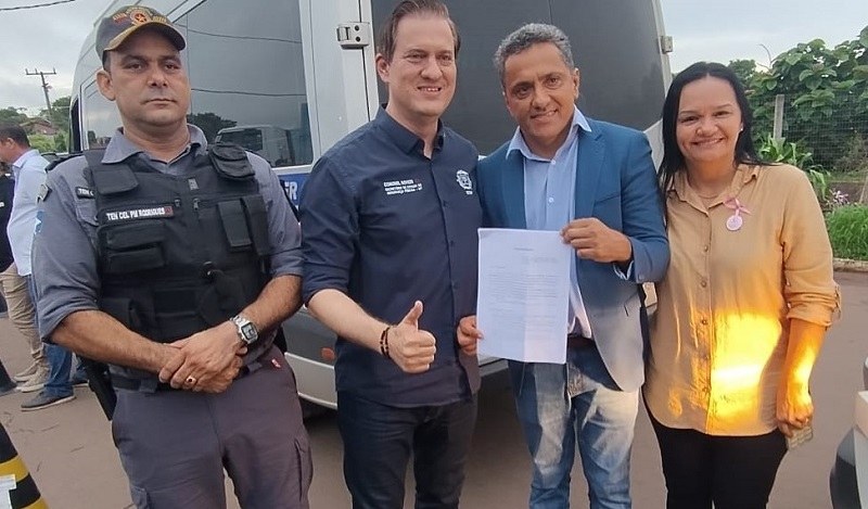 SESP-MT e Prefeitura assinam Protocolo de Intenções Cavalaria da PM em Peixoto