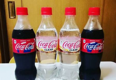 Coca-Cola transparente Ã© lanÃ§ada
