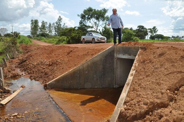 Gleba Liberdade recebe mais obras de infraestrutura perene