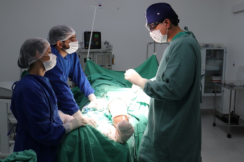 12 Pacientes atendidos em Prótese de Joelho em Guarantã do Norte