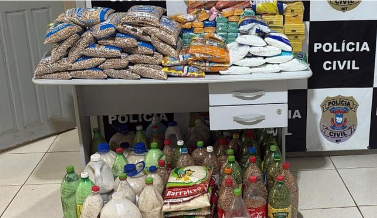 Desvio de itens de cesta básica pública vira caso de polícia em Guarantã do Norte