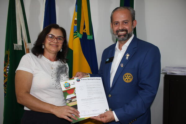 Governador do Distrito 4440 do Rotary Clube visitou Matupá