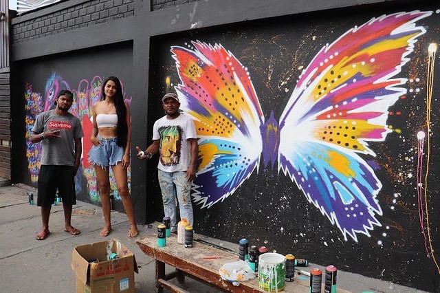 Festival de Grafite revitaliza muros e paredes em Peixoto de Azevedo