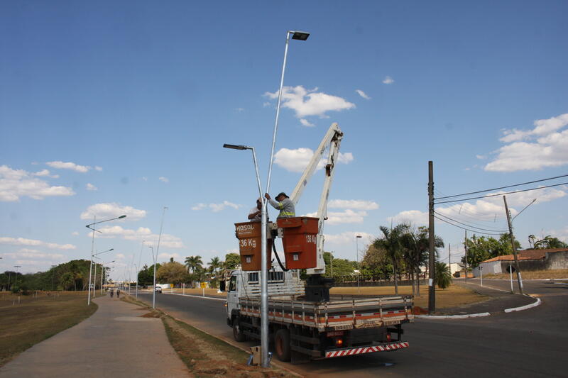 Pista de Caminhada do Lago I recebe iluminação de LED