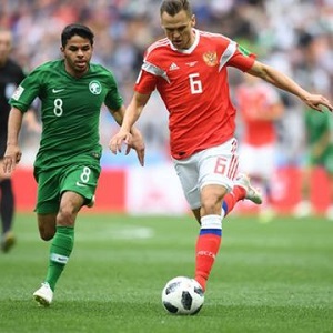 RÃºssia goleia ArÃ¡bia Saudita na abertura da Copa