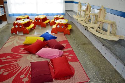 Creche Matupaense implanta Brinquedoteca e Musicoterapia