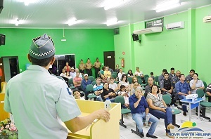 Projeto Luz do AmanhÃ£ Ã© apresentado para populaÃ§Ã£o de Santa Helena