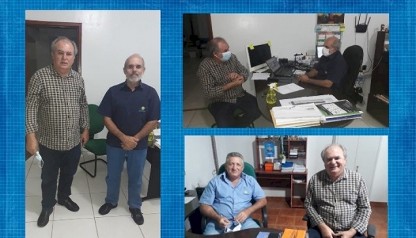 Ex-Prefeito Valtinho visita COOPERNOVA