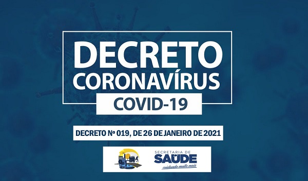 Decreto endurece Medidas de Prevenção a COVID-19