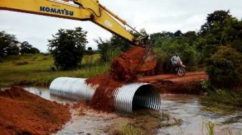 Estradas das Comunidades e Agrovilas de Terra Nova estÃ£o sendo recuperadas