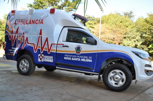 Nova Santa Helena adquire Ambulância 0 Km