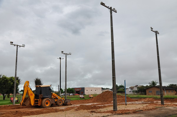 Quadra de Areia do ZH3 está sendo revitalizada