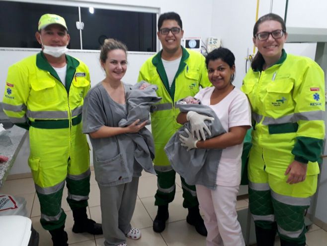 Estudante dÃ¡ Ã  luz a gÃªmeos na BR-163 em Sinop