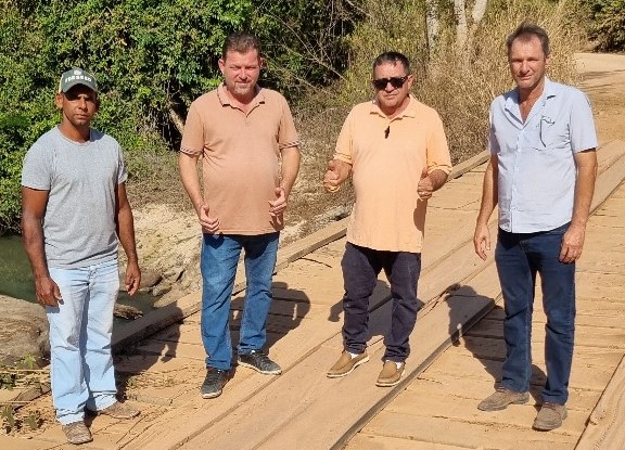 Autorizada obra da nova ponte com aduelas de concreto na São Pedro e correção do traçado sobre o Rio Batistão