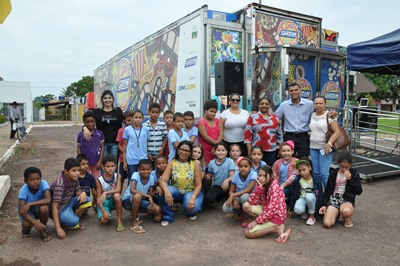 Cine Gazin é entretenimento, diversão, emoção e inclusão social em Peixoto de Azevedo
