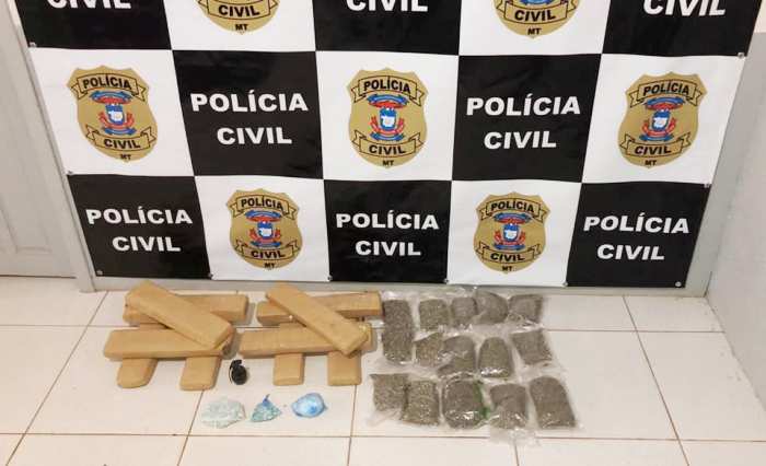 Polícia Civil apreende grande quantidade de entorpecentes na BR 163