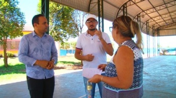 Vereadores visitam Escola LuÃza Miotto e ouvem demandas da comunidade estudantil