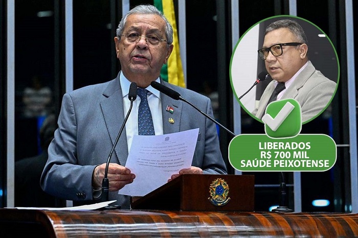 Emenda do Senador Jayme Campos de R$ 700 mil para saúde Peixotense