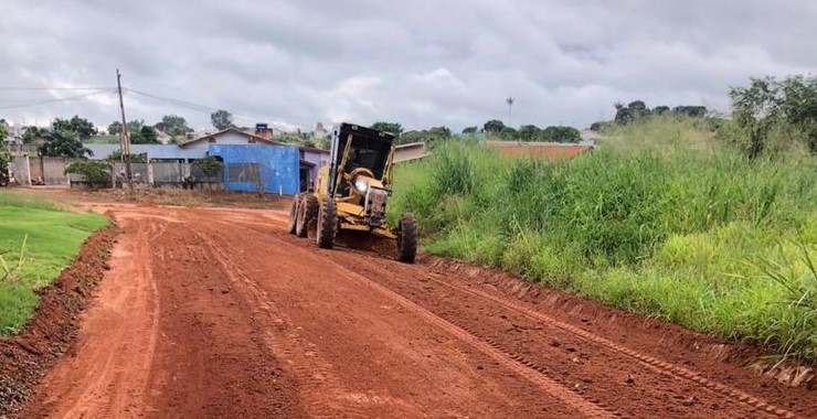 SINFRA Guarantã revitaliza ruas e avenidas de diversos bairros