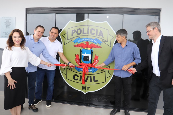 Inaugurado novo prédio da Delegacia de Polícia de Matupá