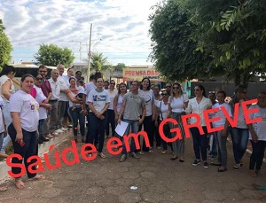 Servidores da saúde deflagram greve por tempo indeterminado em Peixoto de Azevedo