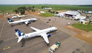 Estoque de combustÃvel no aeroporto de Sinop para abastecer aeronaves deve durar até 2ª