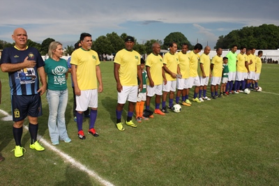 Peixoto de Azevedo sediou o 1º Jogo das Estrelas da Seleção Brasileira Master