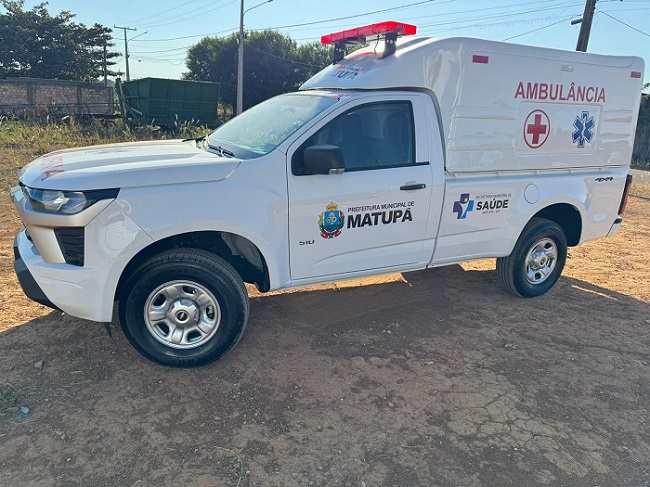 Frota de Ambulância para urgência e emergência é ampliada em Matupá