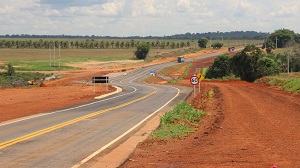 Concluídas obras que mudaram traçado e altearam trechos da BR-163 entre Sinop e Itaúba