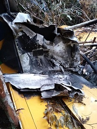 Matupá: Avião cai em fazenda e piloto não é encontrado 