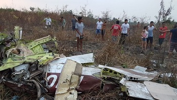 AviÃ£o que caiu em Itaituba fazia apresentaÃ§Ã£o com piruetas pelo Dia do Aviador