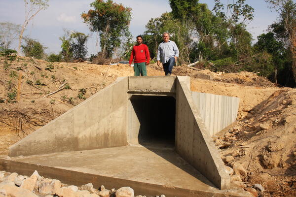 Estrada Divisa Norte recebe Obra de Infraestrutura Permanente