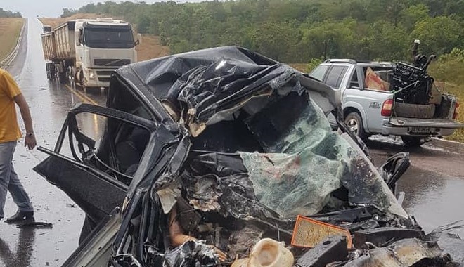 Família inteira perde a vida em grave acidente na Serra do Cachimbo