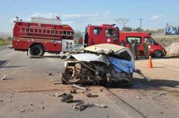 Acidente com morte envolve CaminhÃ£o e Fiat Uno na rodovia BR-163 em MatupÃ¡