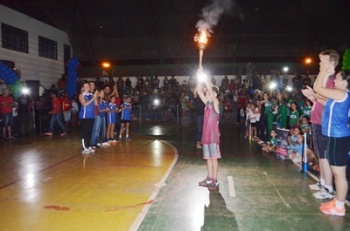 Abertura do XIV Jogos OlÃ­mpicos Escolares de MatupÃ¡